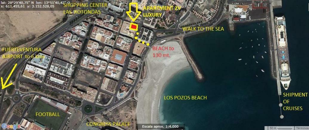 2V Luxury Apartment Near Beach Puerto del Rosario  Exteriér fotografie